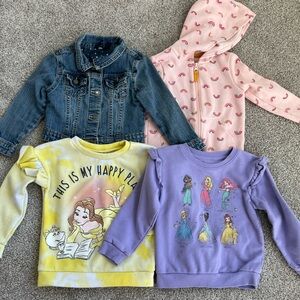 4t Toddler Girl Sweatshirts & Jackets